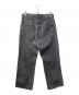JOURNAL STANDARD (ジャーナルスタンダード) 26年/ヘイジー ミスト ヘム カット デニムパンツ ブラック サイズ:M：6000円