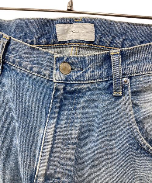 FOLL（フォル）FOLL (フォル) 26年/new standard wardrobe jeans/デニムパンツ インディゴ サイズ:3の古着・服飾アイテム