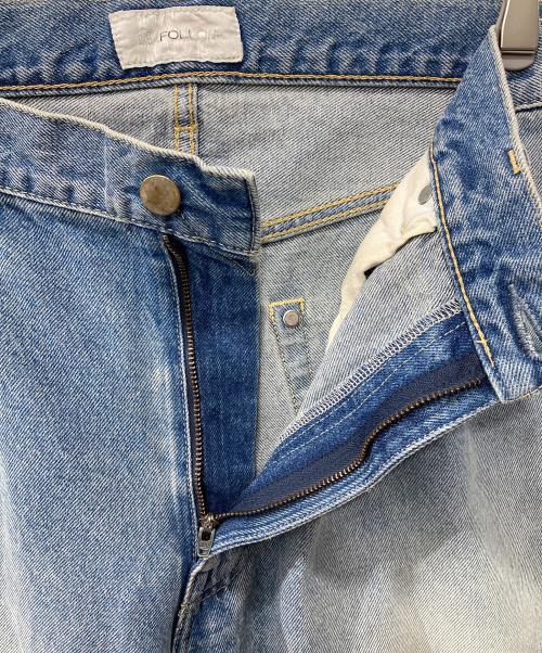 FOLL（フォル）FOLL (フォル) 26年/new standard wardrobe jeans/デニムパンツ インディゴ サイズ:3の古着・服飾アイテム