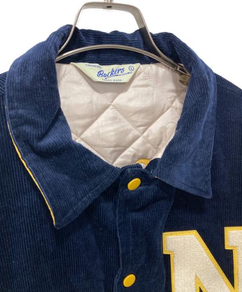 BACKERS（バッカーズ）Backers (バッカーズ) コーデュロイブルゾン ネイビー サイズ:Lの古着・服飾アイテム