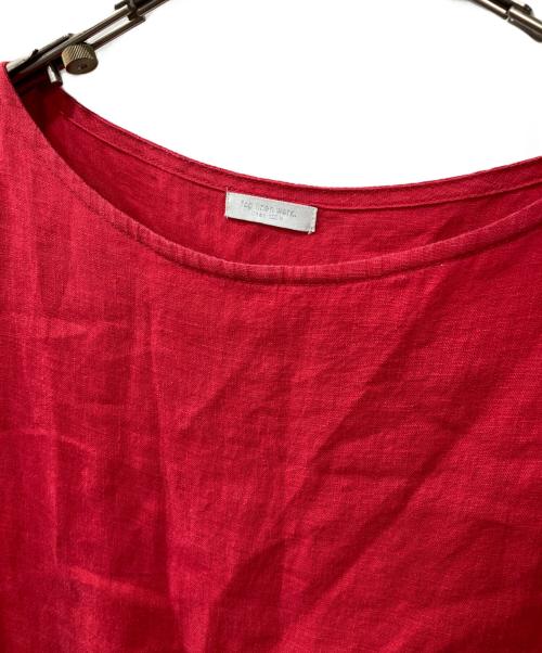 fog linen work（フォグリネンワーク）fog linen work (フォグリネンワーク) リネンワンピース レッド サイズ:FREEの古着・服飾アイテム
