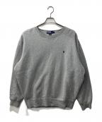 POLO RALPH LAURENポロ・ラルフローレン）の古着「90s/裏起毛スウェット」｜グレー