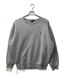 POLO RALPH LAUREN（ポロ・ラルフローレン）の古着「90s/裏起毛スウェット」｜グレー
