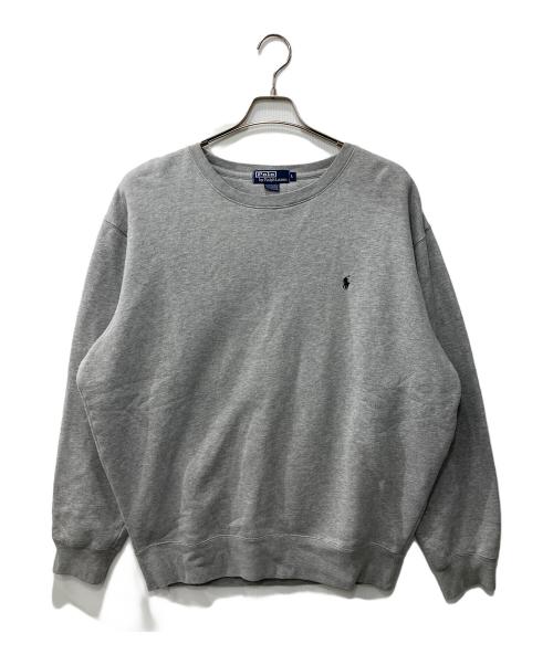 POLO RALPH LAUREN（ポロ・ラルフローレン）POLO RALPH LAUREN (ポロ・ラルフローレン) 90s/裏起毛スウェット グレー サイズ:Lの古着・服飾アイテム