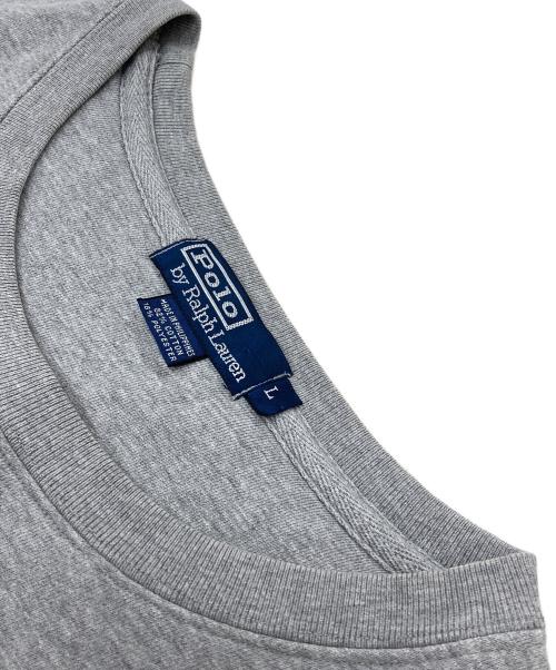 POLO RALPH LAUREN（ポロ・ラルフローレン）POLO RALPH LAUREN (ポロ・ラルフローレン) 90s/裏起毛スウェット グレー サイズ:Lの古着・服飾アイテム