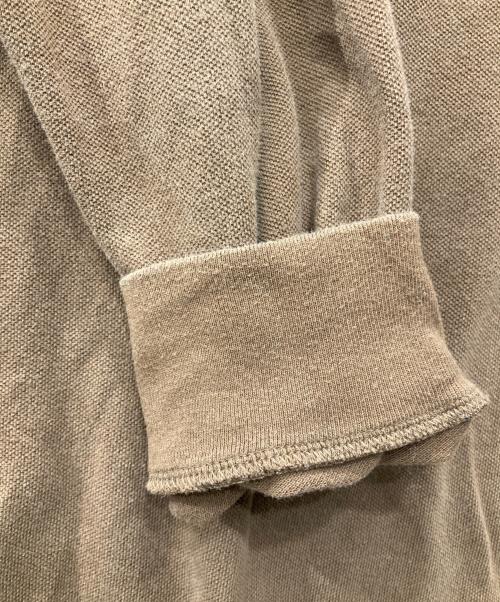 POLO RALPH LAUREN（ポロ・ラルフローレン）POLO RALPH LAUREN (ポロ・ラルフローレン) ロングポロシャツ ブラウン サイズ:LTの古着・服飾アイテム