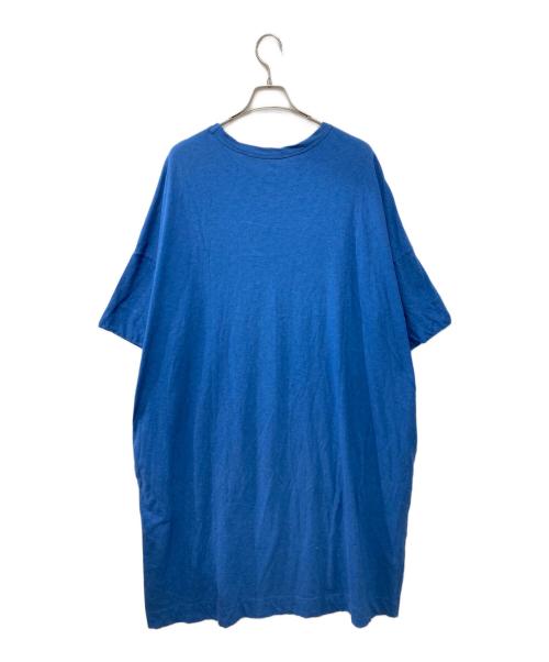 45R（フォーティファイブ・アール）45R (フォーティファイブ・アール) カットソーワンピース ブルー サイズ:記載なしの古着・服飾アイテム
