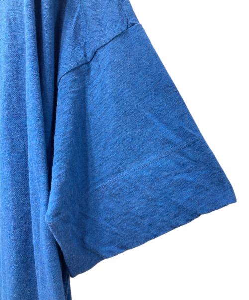 45R（フォーティファイブ・アール）45R (フォーティファイブ・アール) カットソーワンピース ブルー サイズ:記載なしの古着・服飾アイテム