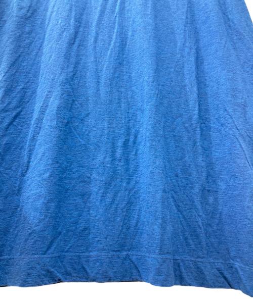 45R（フォーティファイブ・アール）45R (フォーティファイブ・アール) カットソーワンピース ブルー サイズ:記載なしの古着・服飾アイテム