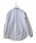 Engineered Garments (エンジニアド ガーメンツ) LOWERCASE (ロウワーケース) ボタンダウンシャツ ブルー×グレー サイズ:L：6000円