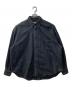 H BEAUTY&YOUTH（エイチ ビューティー&ユース）の古着「BLACK DENIM SHIRT/シャツ」｜グレー