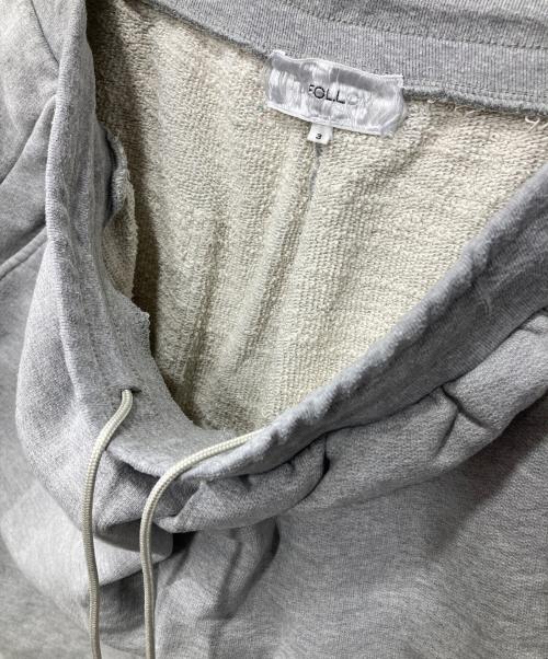 FOLL（フォル）FOLL (フォル) スウェットハーフパンツ グレー サイズ:3の古着・服飾アイテム