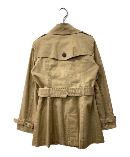 BURBERRY BLUE LABEL（バーバリー ブルー レーベル）BURBERRY BLUE LABEL (バーバリー ブルー レーベル) ショートトレンチコート ベージュ サイズ:38の古着・服飾アイテム