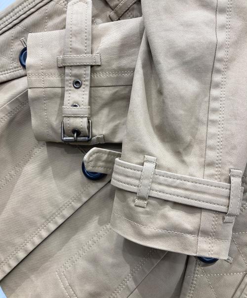 BURBERRY BLUE LABEL（バーバリー ブルー レーベル）BURBERRY BLUE LABEL (バーバリー ブルー レーベル) ショートトレンチコート ベージュ サイズ:38の古着・服飾アイテム