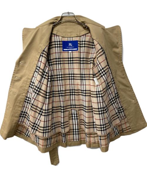 BURBERRY BLUE LABEL（バーバリー ブルー レーベル）BURBERRY BLUE LABEL (バーバリー ブルー レーベル) ショートトレンチコート ベージュ サイズ:38の古着・服飾アイテム