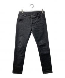 JIL SANDER（ジルサンダー）の古着「デニムパンツ」｜ブラック