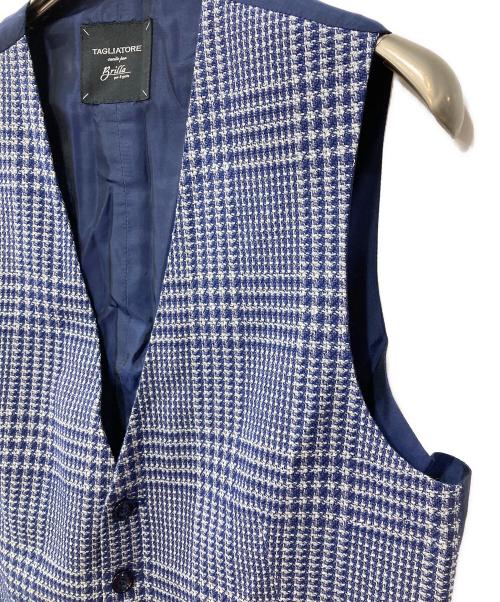TAGLIATORE（タリアトーレ）TAGLIATORE (タリアトーレ) BRIAN/Fジレ ネイビー サイズ:46/9Rの古着・服飾アイテム