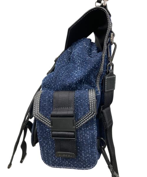 DIESEL（ディーゼル）DIESEL (ディーゼル) マルチウェイデニムリュック インディゴの古着・服飾アイテム