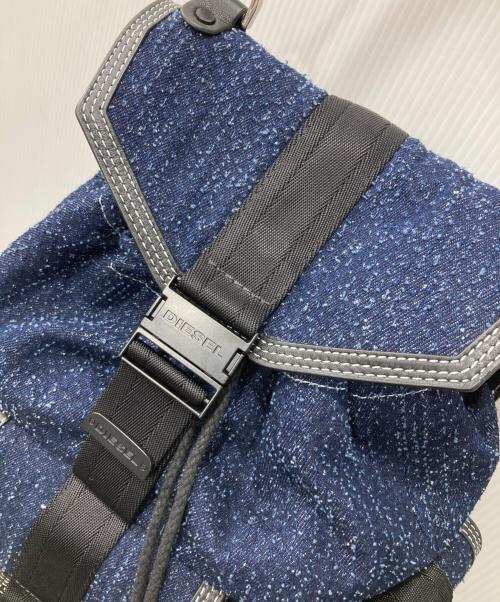 DIESEL（ディーゼル）DIESEL (ディーゼル) マルチウェイデニムリュック インディゴの古着・服飾アイテム