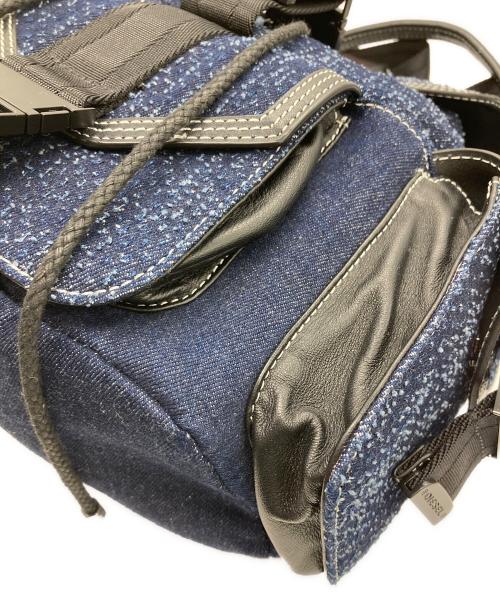 DIESEL（ディーゼル）DIESEL (ディーゼル) マルチウェイデニムリュック インディゴの古着・服飾アイテム