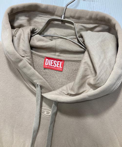 DIESEL（ディーゼル）DIESEL (ディーゼル) スウェットワンピース ブラウン サイズ:Sの古着・服飾アイテム