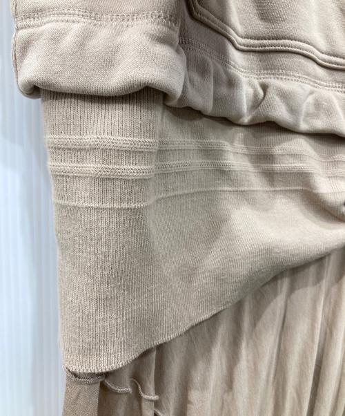 DIESEL（ディーゼル）DIESEL (ディーゼル) スウェットワンピース ブラウン サイズ:Sの古着・服飾アイテム
