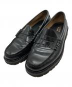 G.H.BASSジーエイチバス）の古着「ローファー/WEEJUN LUG LARSON PENNY」｜ブラック