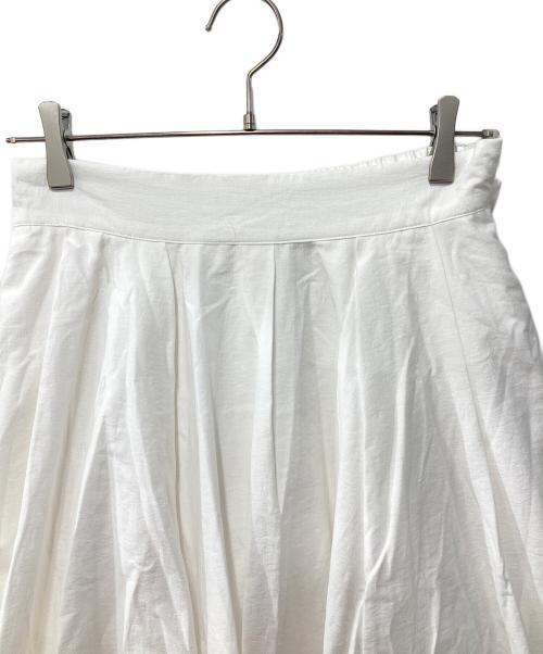 CADUNE（カデュネ）CADUNE (カデュネ) サマースカート ホワイト サイズ:38の古着・服飾アイテム