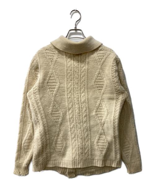 PENDLETON（ペンドルトン）PENDLETON (ペンドルトン) 70’Sニットジャケット アイボリー サイズ:Mの古着・服飾アイテム