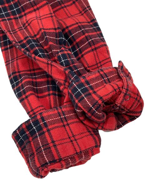 POLO RALPH LAUREN（ポロ・ラルフローレン）POLO RALPH LAUREN (ポロ・ラルフローレン) チェックウエスタンシャツ レッド サイズ:XLの古着・服飾アイテム