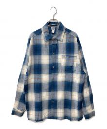 CalTop（キャルトップ）の古着「チェックシャツ」｜ネイビー