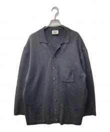 LACOSTE（ラコステ）の古着「ニットジャケット」｜グレー
