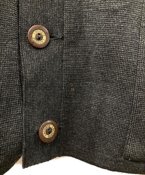 LACOSTE（ラコステ）LACOSTE (ラコステ) ニットジャケット グレー サイズ:56の古着・服飾アイテム