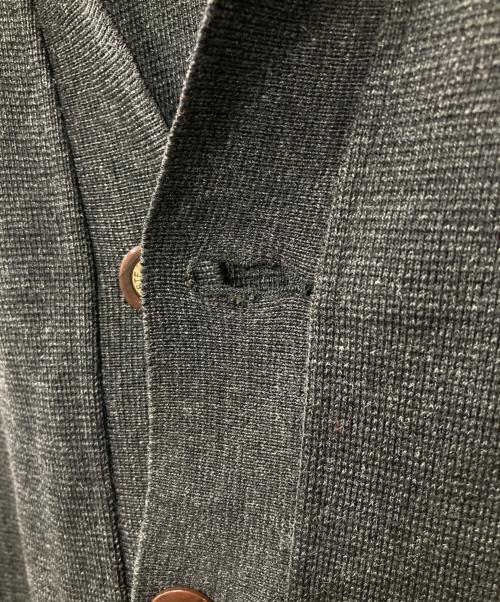 LACOSTE（ラコステ）LACOSTE (ラコステ) ニットジャケット グレー サイズ:56の古着・服飾アイテム