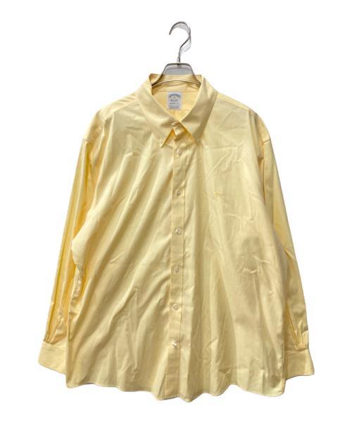 BROOKS BROTHERS（ブルックスブラザーズ）BROOKS BROTHERS (ブルックスブラザーズ) REGENT FITボタンダウンシャツ イエロー サイズ:XLの古着・服飾アイテム