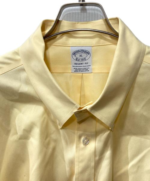 BROOKS BROTHERS（ブルックスブラザーズ）BROOKS BROTHERS (ブルックスブラザーズ) REGENT FITボタンダウンシャツ イエロー サイズ:XLの古着・服飾アイテム