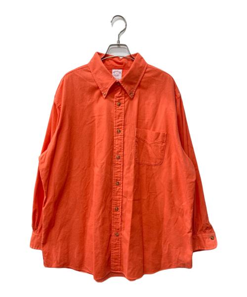 BROOKS BROTHERS（ブルックスブラザーズ）BROOKS BROTHERS (ブルックスブラザーズ) コーデュロイボタンダウンシャツ オレンジ サイズ:XLの古着・服飾アイテム
