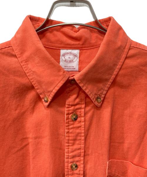 BROOKS BROTHERS（ブルックスブラザーズ）BROOKS BROTHERS (ブルックスブラザーズ) コーデュロイボタンダウンシャツ オレンジ サイズ:XLの古着・服飾アイテム