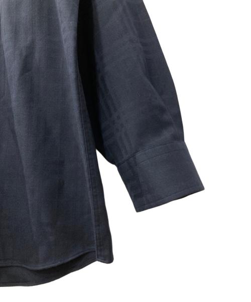 BURBERRY（バーバリー）BURBERRY (バーバリー) シャドーチェックボタンダウンシャツ ネイビー サイズ:3Lの古着・服飾アイテム