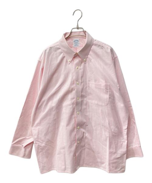 BROOKS BROTHERS（ブルックスブラザーズ）BROOKS BROTHERS (ブルックスブラザーズ) SLIM FITボタンダウンシャツ ピンク サイズ:１７1/2-33の古着・服飾アイテム