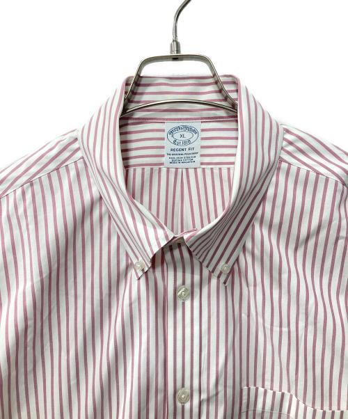 BROOKS BROTHERS（ブルックスブラザーズ）BROOKS BROTHERS (ブルックスブラザーズ) REGENT FITボタンダウンシャツ ピンク サイズ:XLの古着・服飾アイテム