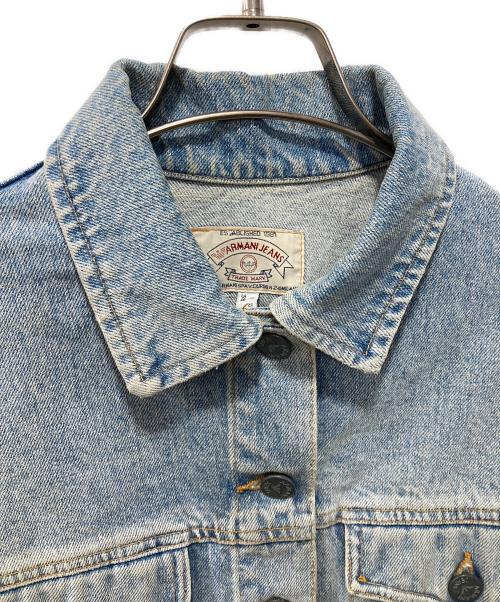 ARMANI JEANS（アルマーニジーンズ）ARMANI JEANS (アルマーニジーンズ) デニムジャケット インディゴ サイズ:US4の古着・服飾アイテム