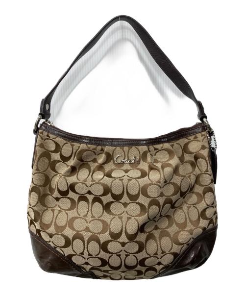 COACH（コーチ）COACH (コーチ) 2WAYショルダーバッグ ブラウンの古着・服飾アイテム