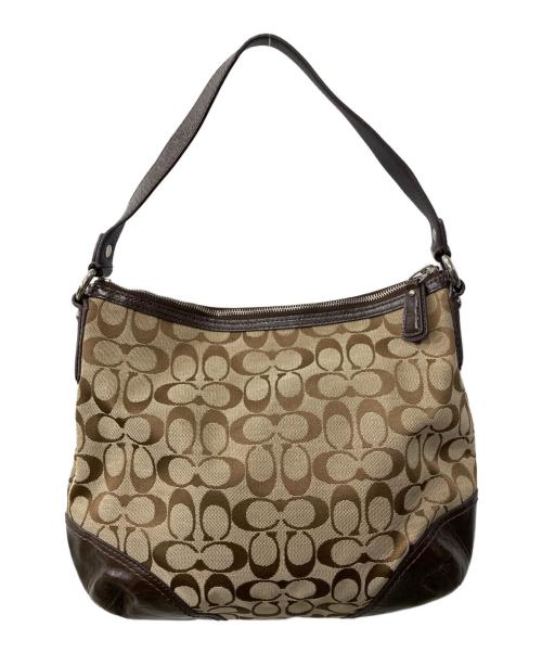 COACH（コーチ）COACH (コーチ) 2WAYショルダーバッグ ブラウンの古着・服飾アイテム