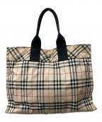 BURBERRY BLUE LABELバーバリー ブルー レーベル）の古着「ノヴァチェックトートバッグ」｜ベージュ