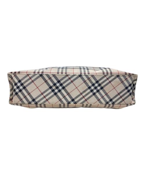 BURBERRY BLUE LABEL（バーバリー ブルー レーベル）BURBERRY BLUE LABEL (バーバリー ブルー レーベル) ノヴァチェックトートバッグ ベージュの古着・服飾アイテム
