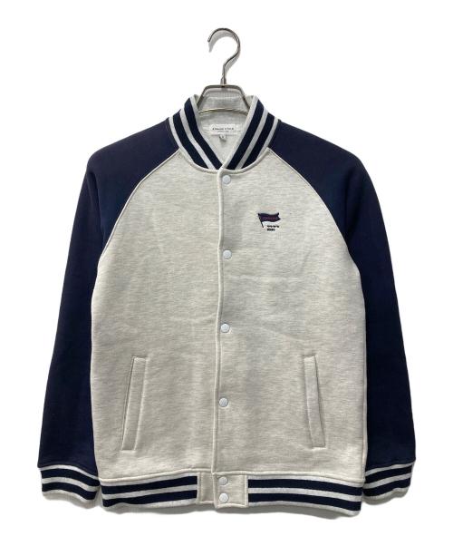 KINASHI CYCLE（キナシサイクル）KINASHI CYCLE (キナシサイクル) スタジャン グレー サイズ:Sの古着・服飾アイテム