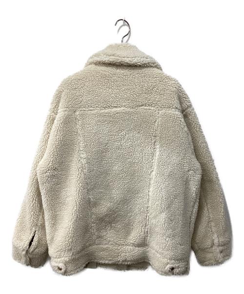UGG（アグ）UGG (アグ) フランキー シェルパ トラッカー ジャケット/ボアジャケット ベージュ サイズ:Mの古着・服飾アイテム