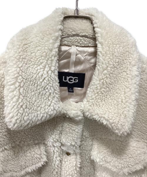 UGG（アグ）UGG (アグ) フランキー シェルパ トラッカー ジャケット/ボアジャケット ベージュ サイズ:Mの古着・服飾アイテム