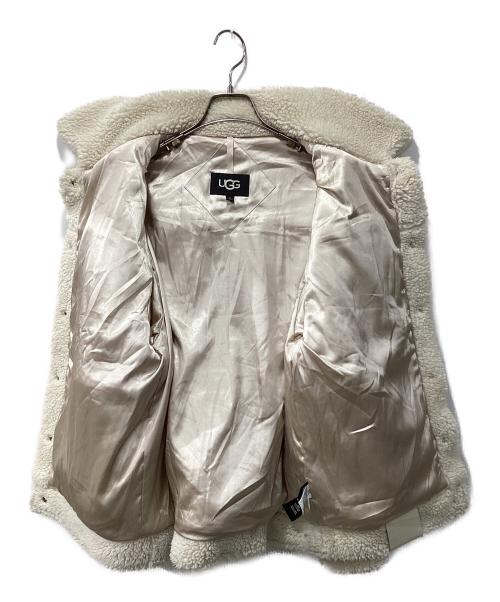 UGG（アグ）UGG (アグ) フランキー シェルパ トラッカー ジャケット/ボアジャケット ベージュ サイズ:Mの古着・服飾アイテム
